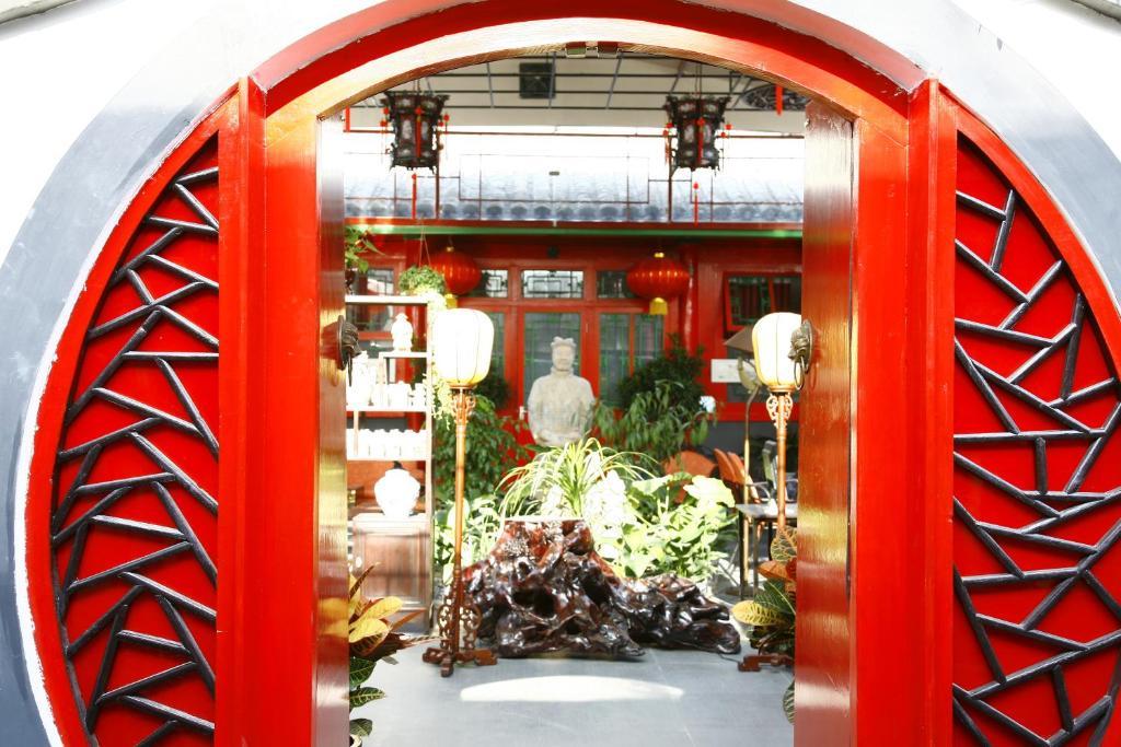 Sitting On The City Walls Courtyard House Hostel Beijing Bagian luar foto