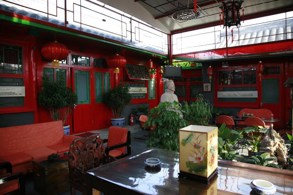 Sitting On The City Walls Courtyard House Hostel Beijing Bagian luar foto